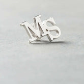 Personalized Initial Letter Name Brooch Brooch.